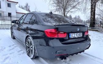 Sedans BMW Series 3 2013 Czarny