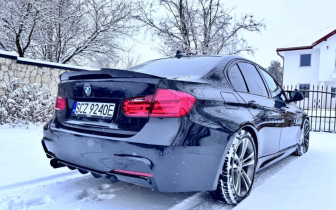 Sedans BMW Series 3 2013 Czarny