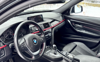 Sedans BMW Series 3 2013 Czarny