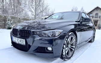 Sedans BMW Series 3 2013 Czarny