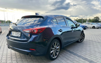 Hatchbacks Mazda 3 2018 Granatowy