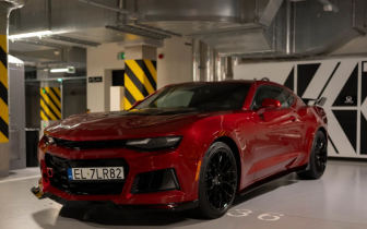 Coupet Chevrolet Camaro 2023 Czerwony