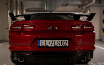 Coupet Chevrolet Camaro 2023 Czerwony