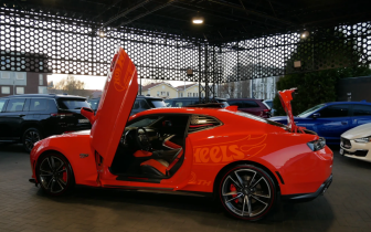 Coupet Chevrolet Camaro 2018 Czerwony