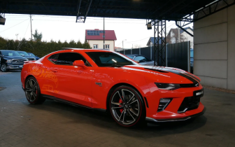 Coupet Chevrolet Camaro 2018 Czerwony