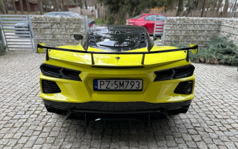Coupet Chevrolet Corvette 2023 Żółty