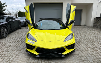 Coupet Chevrolet Corvette 2023 Żółty