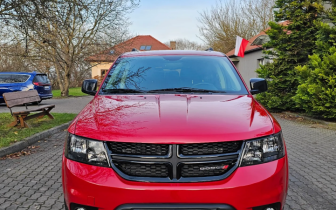 SUVs Dodge Journey 2018 Czerwony