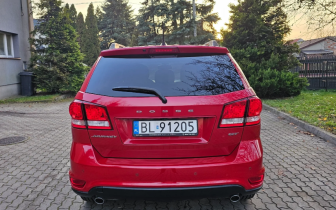 SUVs Dodge Journey 2018 Czerwony