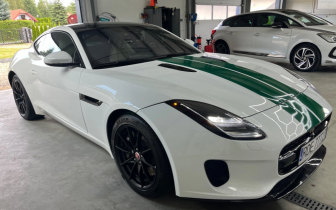 Coupet Jaguar F-Type 2018 Biały