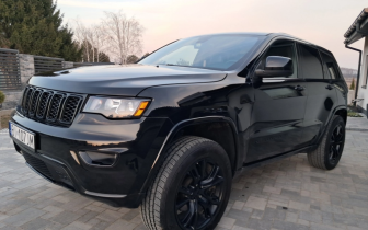 SUVs Jeep Grand Cherokee 2017 Czarny