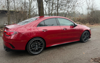Sedans Mercedes-Benz CLA AMG 45 2021 Red
