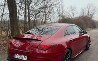 Sedans Mercedes-Benz CLA AMG 45 2021 Red