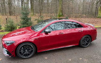 Sedans Mercedes-Benz CLA AMG 45 2021 Red