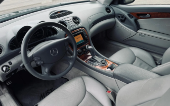 Coupet Mercedes-Benz SL 500 2001 Czarny