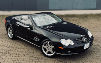 Coupet Mercedes-Benz SL 500 2001 Czarny