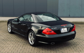 Coupet Mercedes-Benz SL 500 2001 Czarny