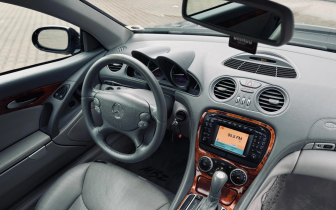 Coupet Mercedes-Benz SL 500 2001 Czarny