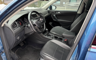 SUVs Volkswagen  Tiguan Allspace 2.0 TSI 4Mot Highline DSG 2018 Granatowy