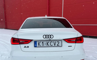 Sedans Audi  A3 Limousine 2.0 TFSI quattro S tronic sport 2016 White