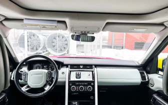 SUVs Land Rover  Discovery 3.0 V6 Supercharged HSE 2018 Granatowy