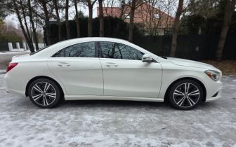 Coupet Mercedes-Benz  CLA 250 7G-DCT 2014 Biały