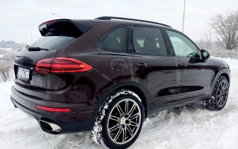 SUVs Porsche  Cayenne 2016 Burgundy
