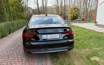 Sedans Audi  A4 Limousine 40 TFSI S tronic S line 2018 Czarny