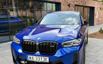 SUVs BMW X4 M X4M Competition 2022 Granatowy