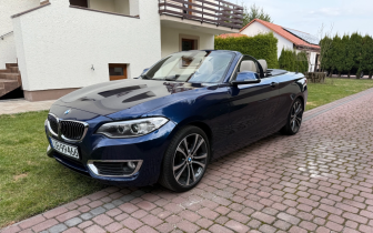 Cabriolets BMW  Seria 2 230i Sport Line 2017 Granatowy
