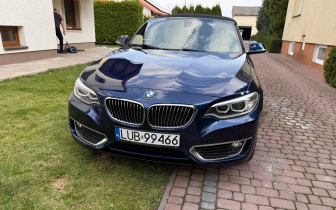 Cabriolets BMW  Seria 2 230i Sport Line 2017 Granatowy