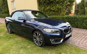 Cabriolets BMW  Seria 2 230i Sport Line 2017 Granatowy