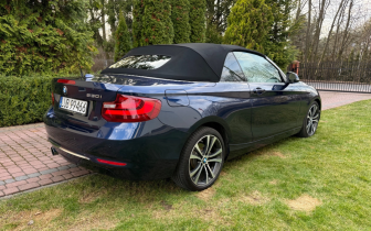 Cabriolets BMW  Seria 2 230i Sport Line 2017 Granatowy