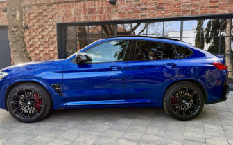 SUVs BMW X4 M X4M Competition 2022 Granatowy