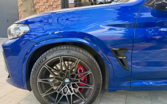 SUVs BMW X4 M X4M Competition 2022 Granatowy