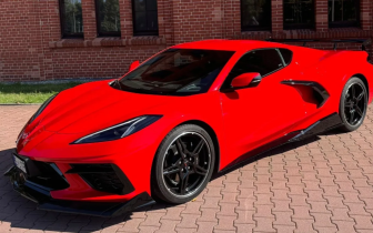Coupet Chevrolet  Corvette 2022 Czerwony