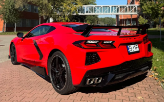 Coupet Chevrolet  Corvette 2022 Czerwony