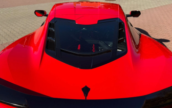 Coupet Chevrolet  Corvette 2022 Czerwony