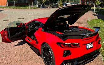 Coupet Chevrolet  Corvette 2022 Czerwony