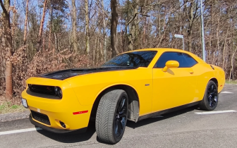 Coupet Dodge  Challenger Automatik R/T Plus Classic 2017 Żółty