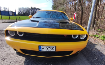 Coupet Dodge  Challenger Automatik R/T Plus Classic 2017 Żółty