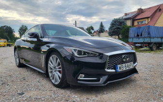 Coupet Infiniti  Q60 2017 Czarny