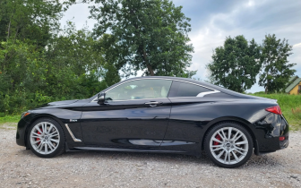 Coupet Infiniti  Q60 2017 Czarny