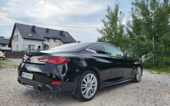 Coupet Infiniti  Q60 2017 Czarny
