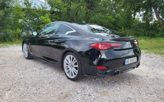 Coupet Infiniti  Q60 2017 Czarny