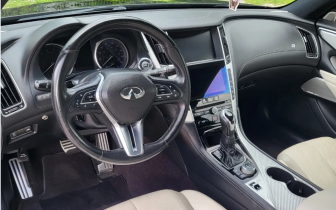 Coupet Infiniti  Q60 2017 Czarny