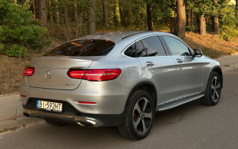 Coupet Mercedes-Benz  GLC 300 4Matic 9G-TRONIC Exclusive 2017 Silver