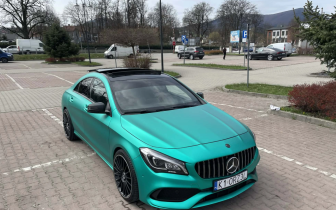 Coupet Mercedes-Benz  CLA 250 4Matic 7G-DCT Sport 2017 Green
