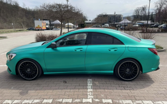 Coupet Mercedes-Benz  CLA 250 4Matic 7G-DCT Sport 2017 Green