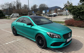 Coupet Mercedes-Benz  CLA 250 4Matic 7G-DCT Sport 2017 Green